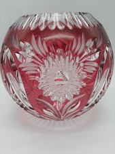 Kugelvase bleikristall - kugelvase,
