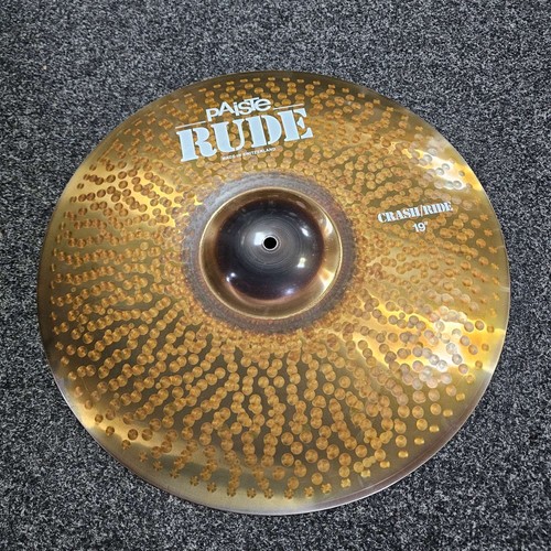 Crash ride becken paiste - becken, 19"