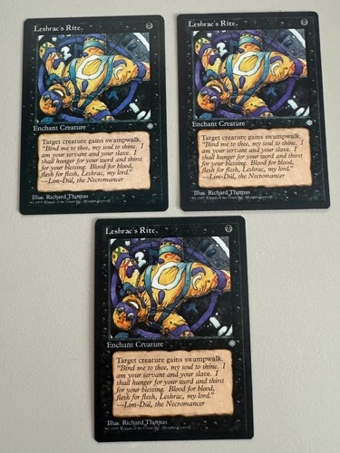 Leshrac rite mtg - 3x,