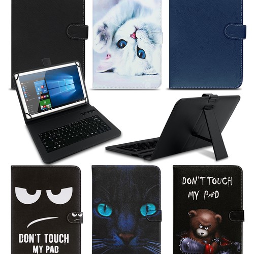 Tablet hülle tastatur - +,