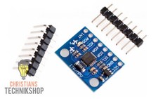 GY-521 MPU-6050 3-Achsen Gyroskop + 3-Achsen Beschleunigungssensor Modul