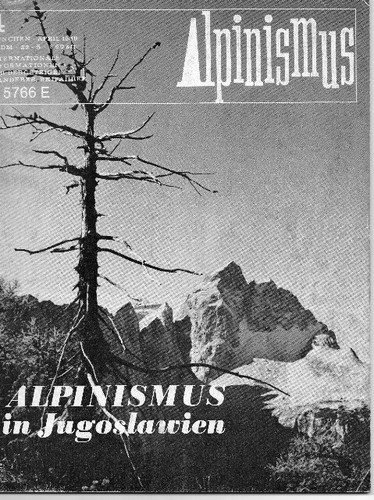 Zeitschrift alpinismus - ,