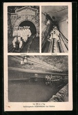 Dürnberg, Salzbergwerk, Ausfahrt, Rutsche, See, Ansichtskarte 1931 