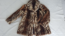 Echtpelz-Jacke, Ozelot, Gr. M