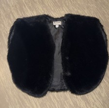 Kurze Kunstfell Weste Größe