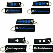Dienstgrad Schlüsselanhänger Textil