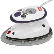 Set Prym Mini Bügeleisen+Semplix Silikonablage grau Dampf bügeln Reisebügeleisen