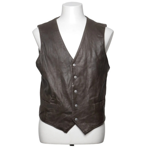 Teddy lederweste herren - teddy's,, lederweste,