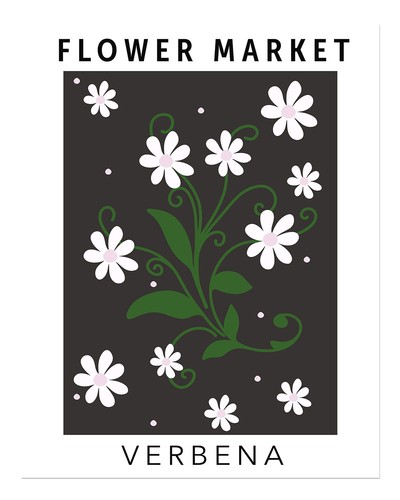 Elegante blumen wandkunst - blumen,
