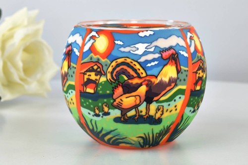 Leuchtglas 21120 hahn ø11cm - hahn,