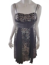 ✨ LISSA Ballkleid/Abendkleid für Damen Pailletten Schwarz 34 Ärmellos ✨