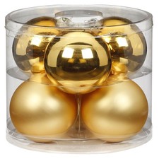 6 Glaskugeln 10cm