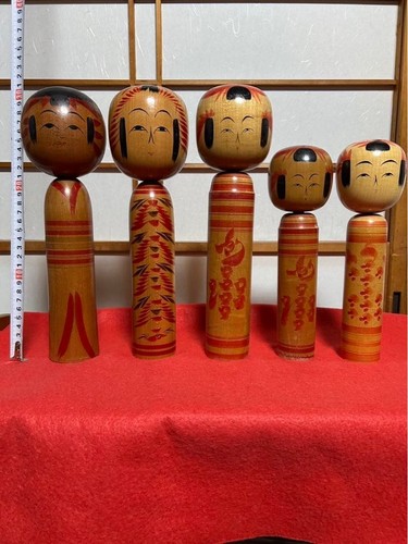 Japanische kokeshi puppe - kokeshi, 5