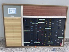 Vintage Planungstafel Efficiënta Magnetboard Loft Retro Bauhaus Mid Century