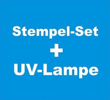 Stempelset + UV-Lampe //