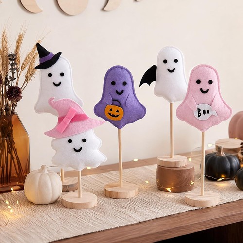 Halloween geister tischdeko - halloween,