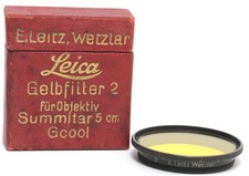 Vintage Leitz Leica Filter for