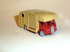 MATCHBOX LESNEY MARSHALL HORSE BOX No. 35A, unbespielt, graue Plastikräder