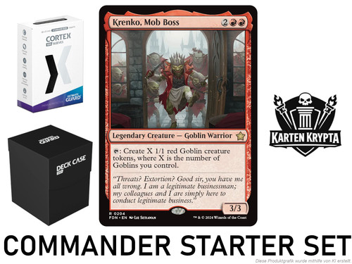 Mtg commander deck krenko - i,
