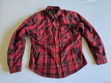 Motorradjacke Hemd Herren 2xl Biker Jacke Aramid Protektoren Holzfäller Chopper