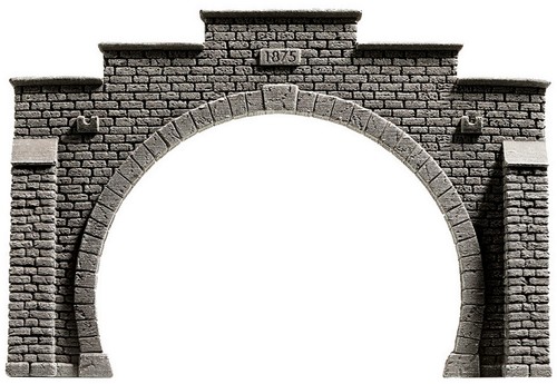 Noch 58052 tunnel portal - h0, tunnel-portal
