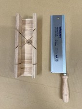 WISENT Feinsäge 250 mm und Gehrungsschneidlade Holz neuwertig