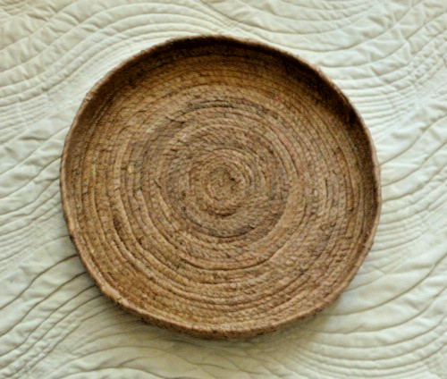Geflochtenes tablett - geflochtenes,
