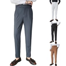 Lässige Anzughose klassische italienische Mode vier Jahreszeiten Kleidung Premium Sense Stoff