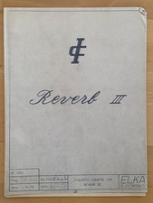 ELKA Reverb III  SERVICE