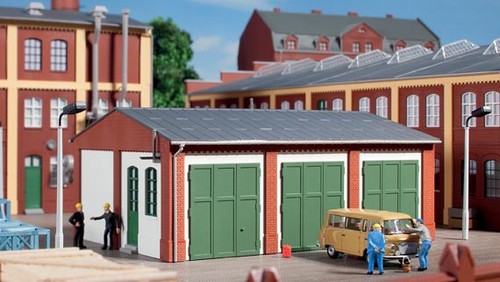 Auhagen 11438 lagerhalle - lagerhalle, h0