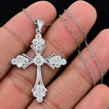Jesus kreuz anhänger - anhänger, 1,75ct
