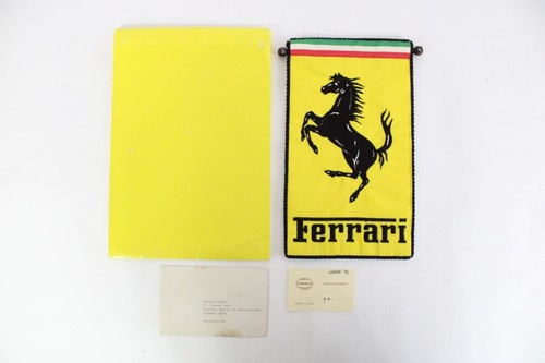 Ferrari wandwimpel 1983 - wandwimpel,