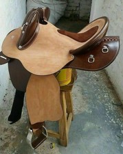 WILDRACE Wunderschöner australischer Fender-Ledersattel der Marke HB Saddle