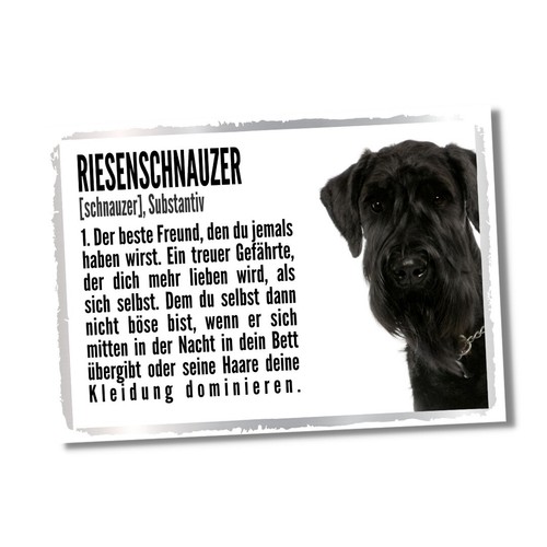Riesenschnauzer duden hund dog - riesenschnauzer,