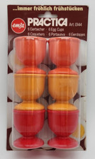 1.7  ---------     6er Pack   70´s Emsa  * Practica * Eierbecher OVP