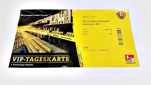 Used ticket dynamo dresden - dynamo,