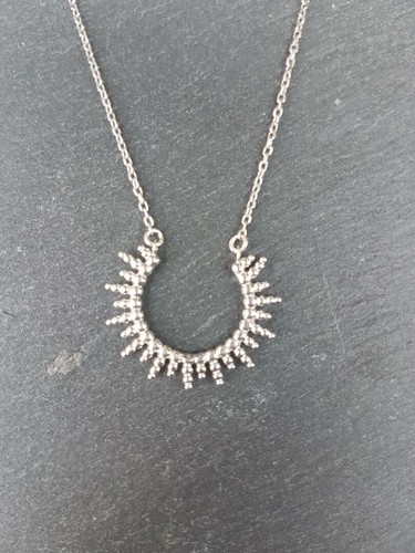 Silber halskette sonne - halskette,