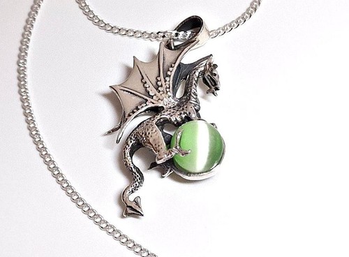 Drachen anhänger silber 925 - drachen,