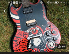 Epiphone Emily the Strange SG, gebraucht, guter Zustand, wenige Dings & Dongs