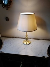 BANKAMP Arnsberg Tischleuchte Messing mit Schirm