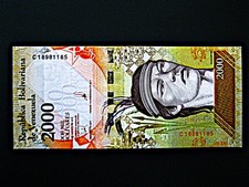 Venezuela  2.000 Bolivares