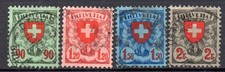 Schweiz 194-197 Wappenschild