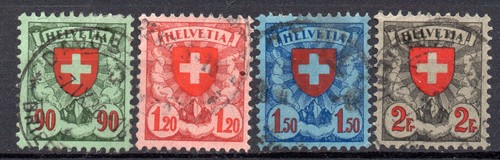 Schweiz 194 197 wappenschild - 194-197,
