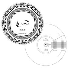 Dynavox Stroboskop-Scheibe und Tonabnehmer-Einstelllehre für den Plattenspieler