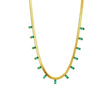 Edelstahl Grün Kristall