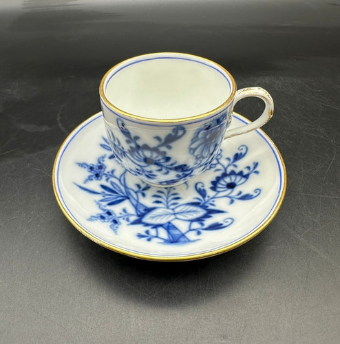 Meissen moccatasse teller - meissen,