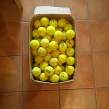 100 gebrauchte Tennisbälle