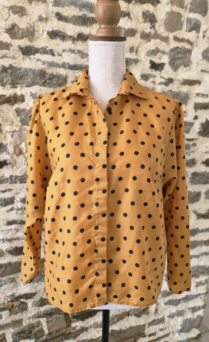 Vintage bluse 70er 80er - bluse,