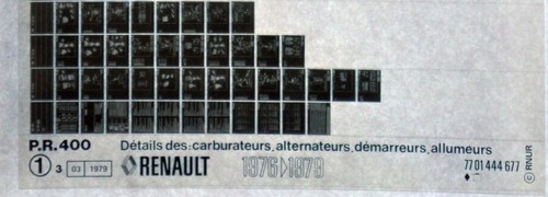 Microfiche ersatzteilkatalog - microfiche,