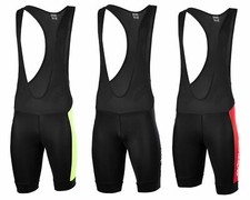 AIRTRACKS Fahrradhose mit Träger Kurz Pro Line - BiB Radhose Trägerhose Kurz